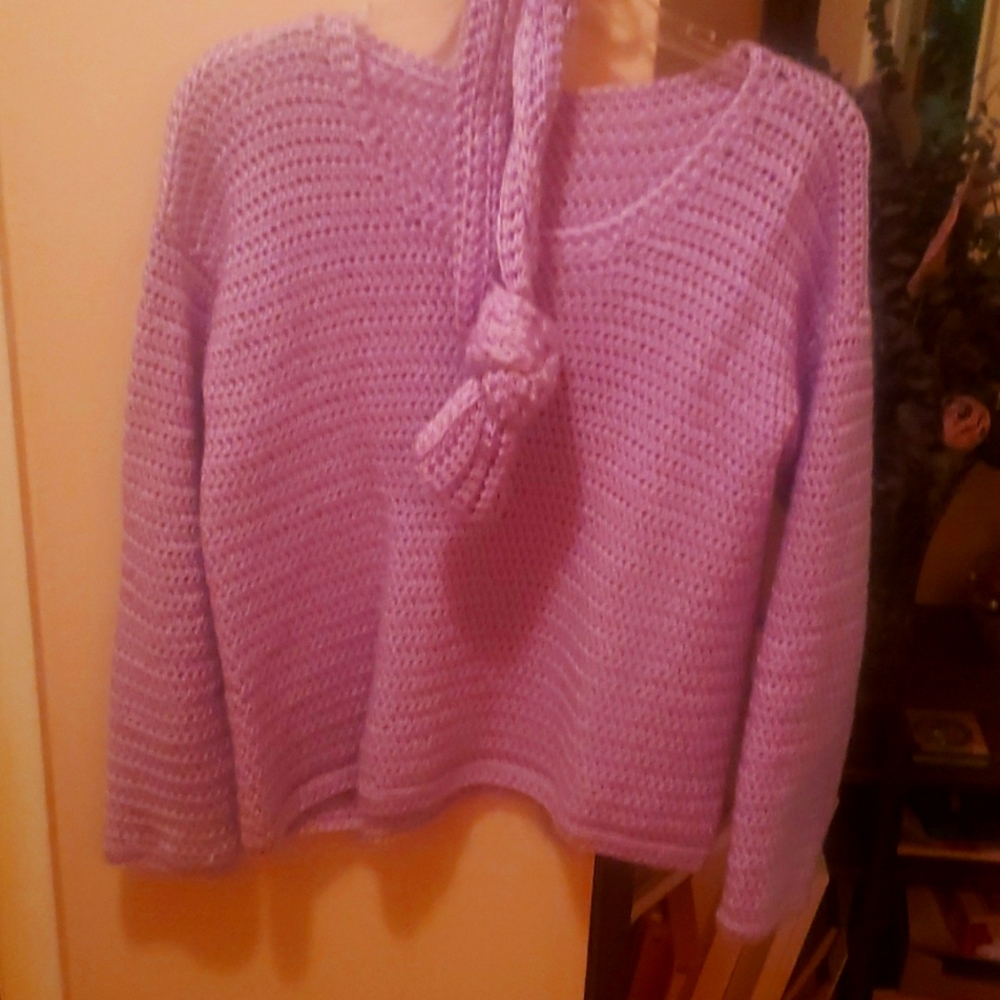 Crochet sweater